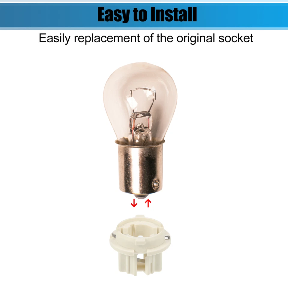 1408260582 Tail Light Socket Side Marker Lamp Socket for Mercedes-Benz S430 S500 - Image 4 of 4