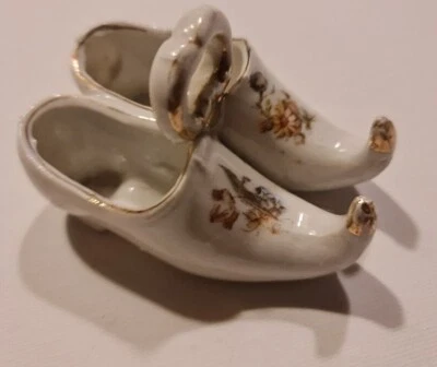 ancien saleron ( poivre et sel) en porcelaine - Photo 1/4