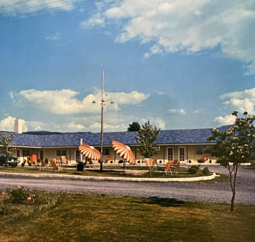 Vintage Luray Motel Postcard Luray Virginia Unposted - Picture 3 of 5