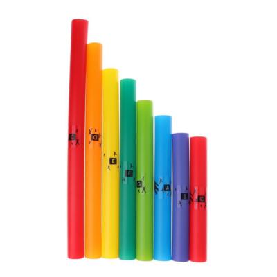 Neuheit Kinder Spielzeug 1 Packung 8 Noten C-Dur Musikröhren diatonische Tonleiter