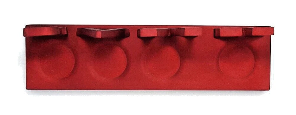 Räder Weihnachten Tee Licht Halter Kerzen Ständer Advent Rot Tisch Wind - Bild 2 von 3