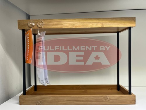 Brand New IKEA NALBLECKA Kitchen Countertop Organizer Metal/Bamboo 105.646.16 - Picture 1 of 4