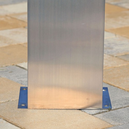 Edelstahlsäule für Gartenbrunnen Säule Brunnensäule Element