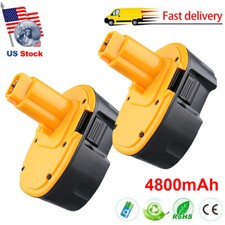2X 14.4V Battery For Dewalt 14.4 Volt DC9091 DE9094 DW9091 DE9091 DW983 DC728