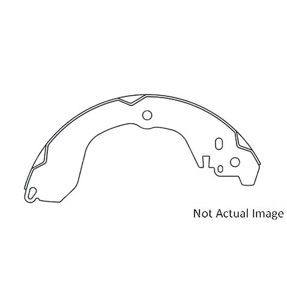 Para Jeep Compass 2009~2017 2x Juego de accesorios de freno de tambor trasero C-Tek Foto 3 de 4