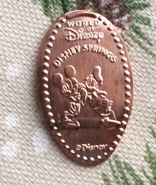 Disney Pressed Penny World of Disney 2 Mickey & Donald eBay