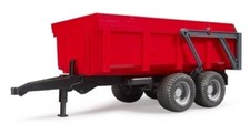 BRUDER - Remorque basculante de couleur Rouge - 1/16 - BRU2211