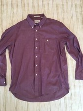 Vintage Made In USA 1980s Chaps Lavender - Purple Dress Shirt 17 - 34/35 EUC
