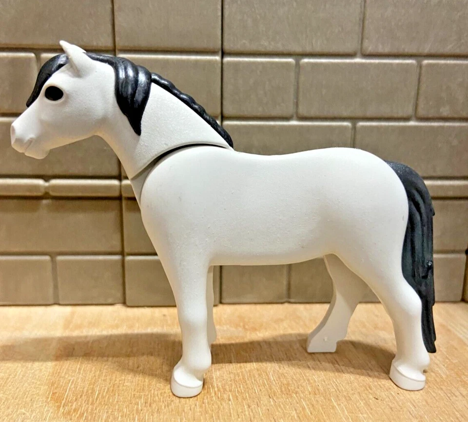 PLAYMOBIL Animaux 1 Poney Cheval Poulain Ferme Equitation Zoo 16 - Photo 2/2