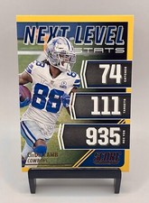 2021 Score Next Level Stats Gold CeeDee Lamb #NL22 Dallas Cowboys