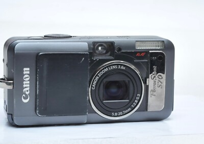 Canon PowerShot S70 7.1MP Digital Camera with 3.6x Optical Zoom | eBay