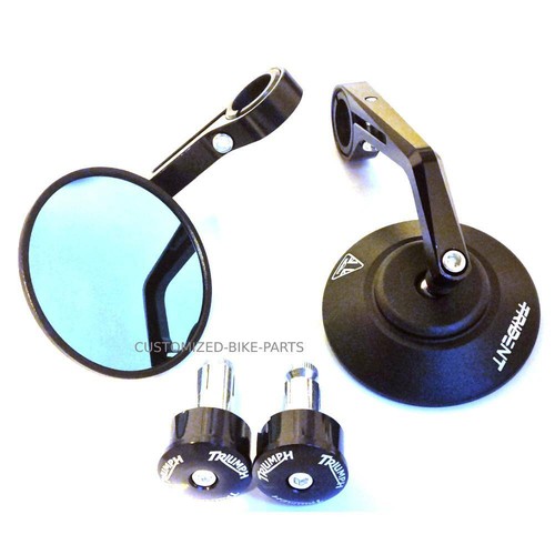 Motorcycle Handle Bar End Mirrors Rearview Triumph Trident 660 2021