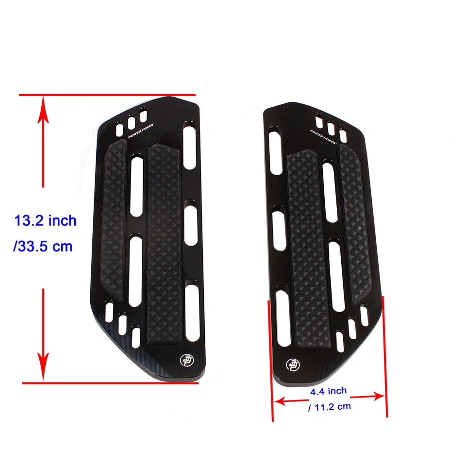 Tableros de piso de pedal de 13" para Harley 18-25 Softail Deluxe Fat Boy FLSB Foto 2 de 4