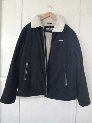 Schott NYC sherpa lined jacket size XL great condition