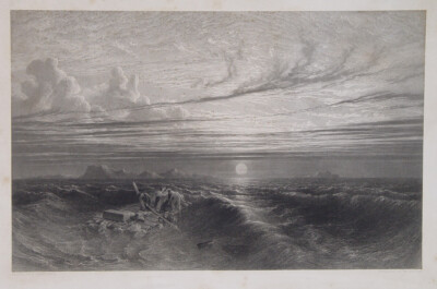 Francis Danby Ireland Shipwrecked castaways Shipwreck Exmouth Killinick Sea