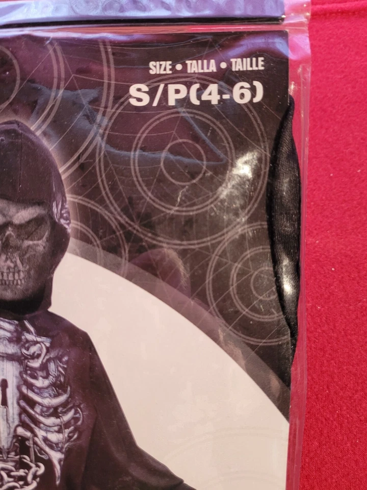 Disfraz de Halloween Reaper para niño talla 4-6 Foto 3 de 4