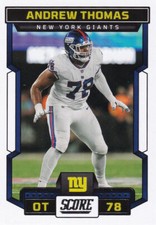 2023 Score Football Card #236 Andrew Thomas