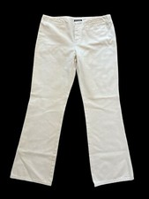 Vintage Ralph Lauren Polo Jeans Co Womens Pants Size 10 Flare Jean Tan NWT