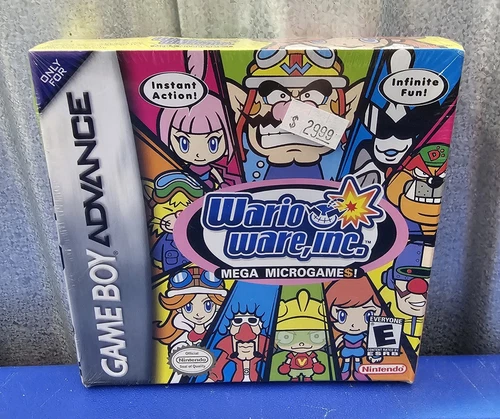 Gameboy Advance WarioWare, Inc.: Mega Microgames! - Brand New, Factory Sealed!!