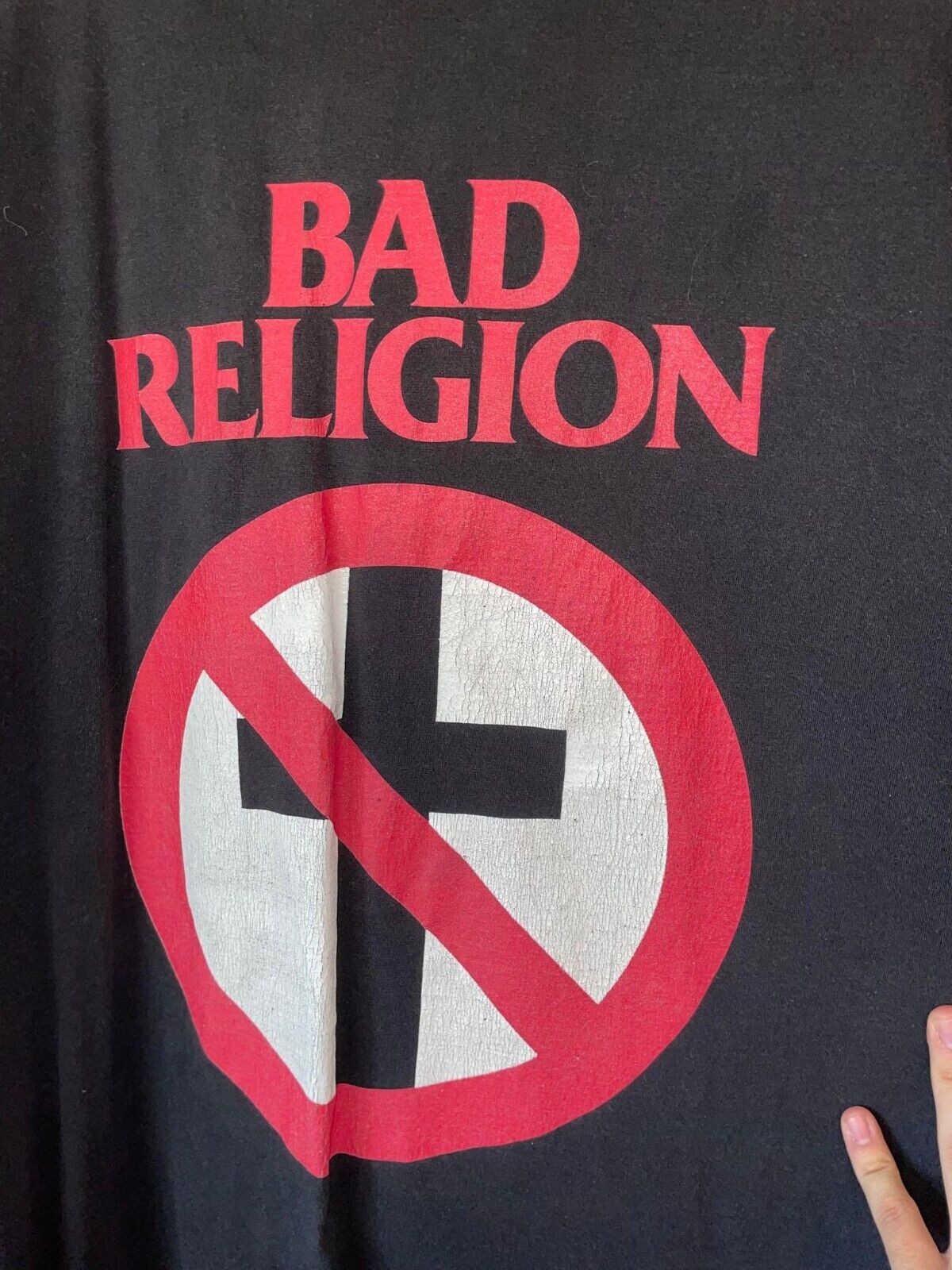 Vintage Bad Religion "Anti Cross" Tee - image 5