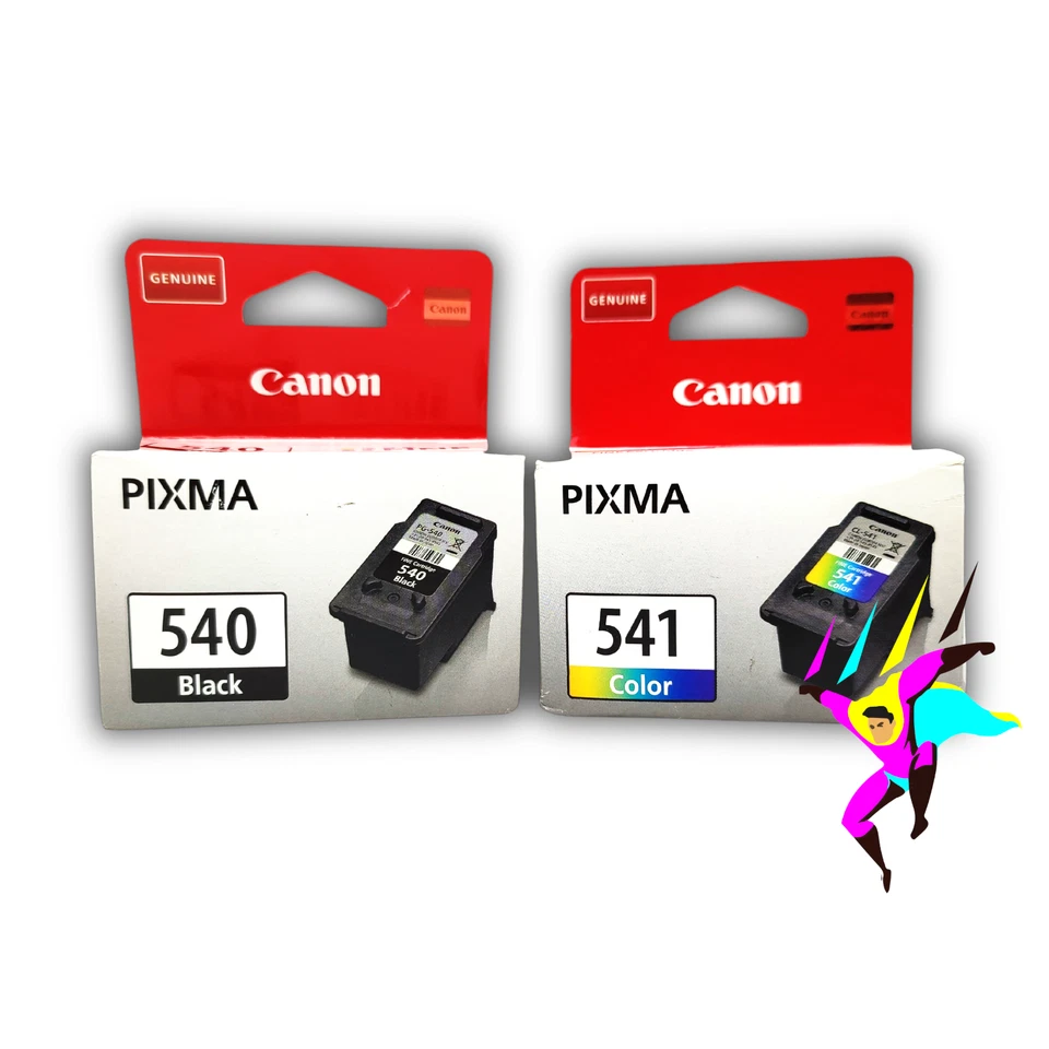 ORIGINAL CANON PG-540 CL-541 SCHWARZ + COLOR - TINTENPATRONE - 5225B007 - NEU