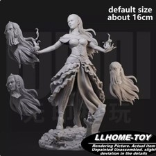Game Liliana Vess Dark Witch Resin 3D Print GK Figure DIY Model Unpainted