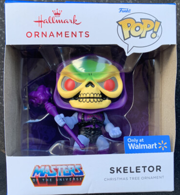 #ad #ad Hallmark 2021 Funko Pop MOTU Skeletor Walmart Exclusive Christmas Ornament New $2.26