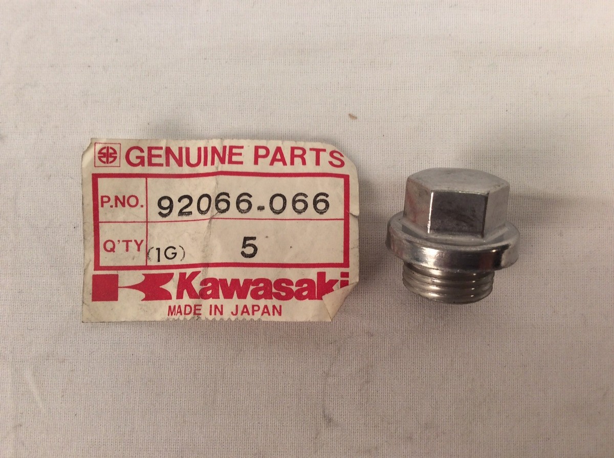 クジャック・ジャック NOS Kawasaki Zx600 Ninja Crank Case Plug Zx-6 Zg1200 for sale