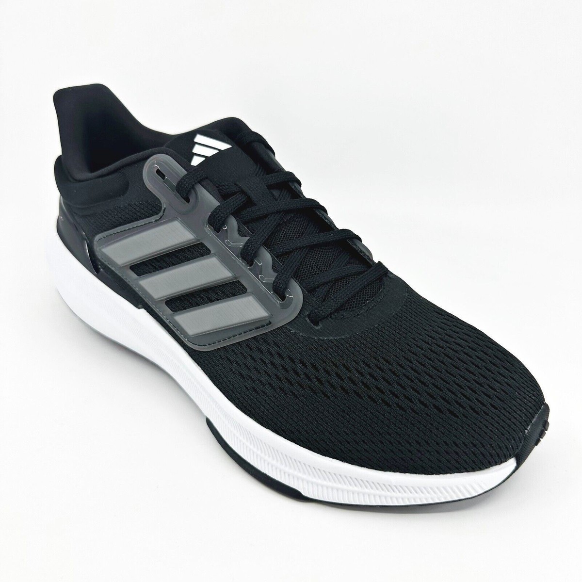 Adidas Ultrabounce Black White Mens Wide Width Running Shoes HP6684 Adidas Ultrabounce Black White Mens Wide Width Running Shoes HP6684
