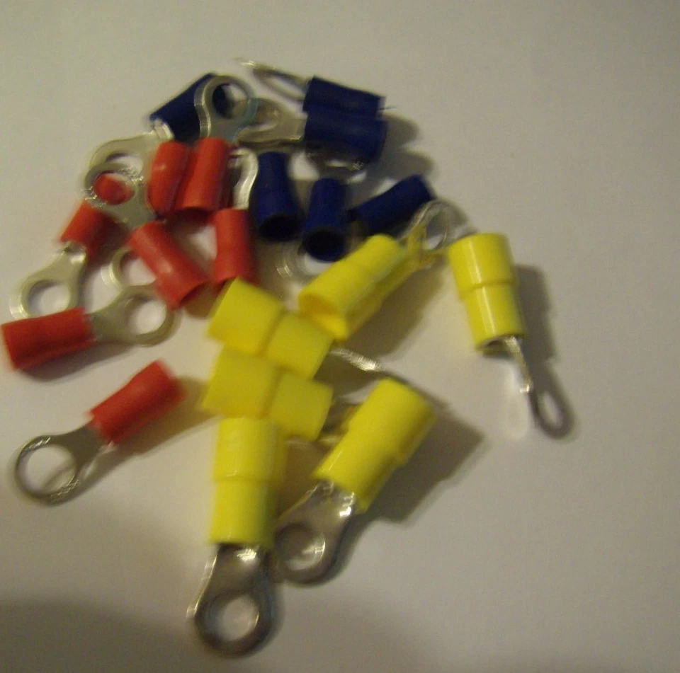 75 Wire Ring Terminals Connector Combo Pack 22-10 gauge Power Ground Car Audio - Image 3 of 3