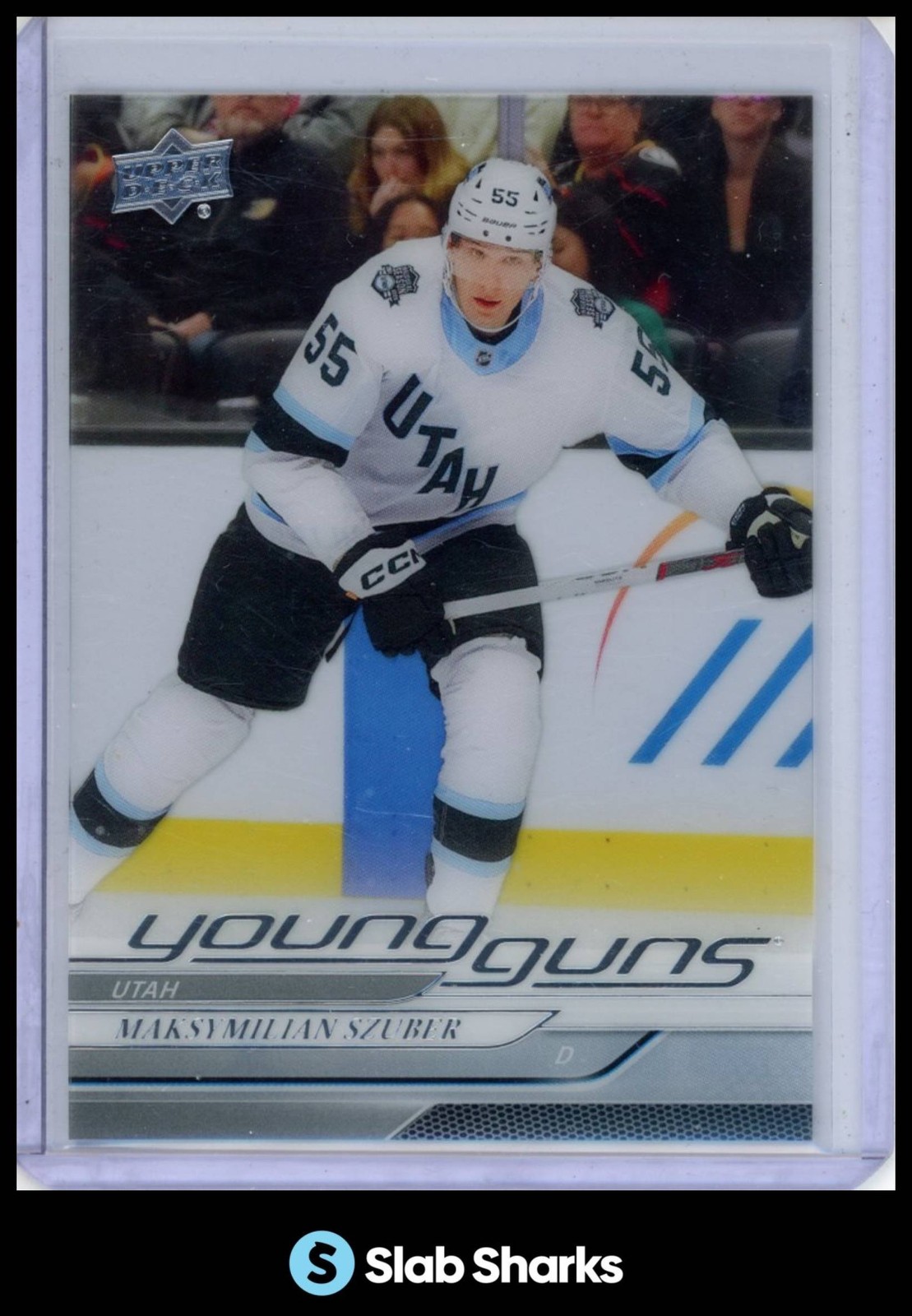 2024 UPPER DECK #456 MAKSYMILIAN SZUBER CLEAR CUT YOUNG GUNS RC ROOKIE