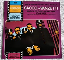 SACCO  Y  VANZETTI      Ennio Morricone      Original Soundtrack    LP     Vinyl