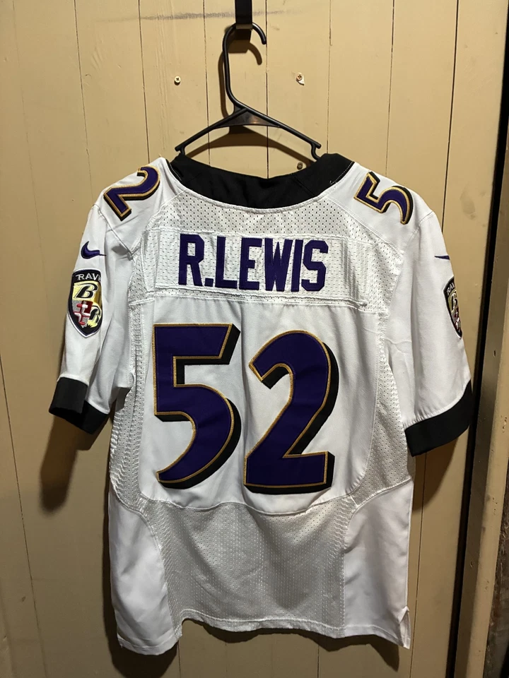 Camiseta Nike On Field Baltimore Ravens Ray Lewis #52 NFL - Talla M/40 Foto 3 de 3