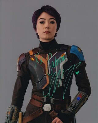 NATASHA LIU BORDIZZO signed Autogramm 20x25cm STAR WARS in Person autograph ACOA