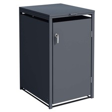 Schartec Wheelie Bin Storage SMB2-1 Dust Bin Enclosure Cover Box Housing Garden