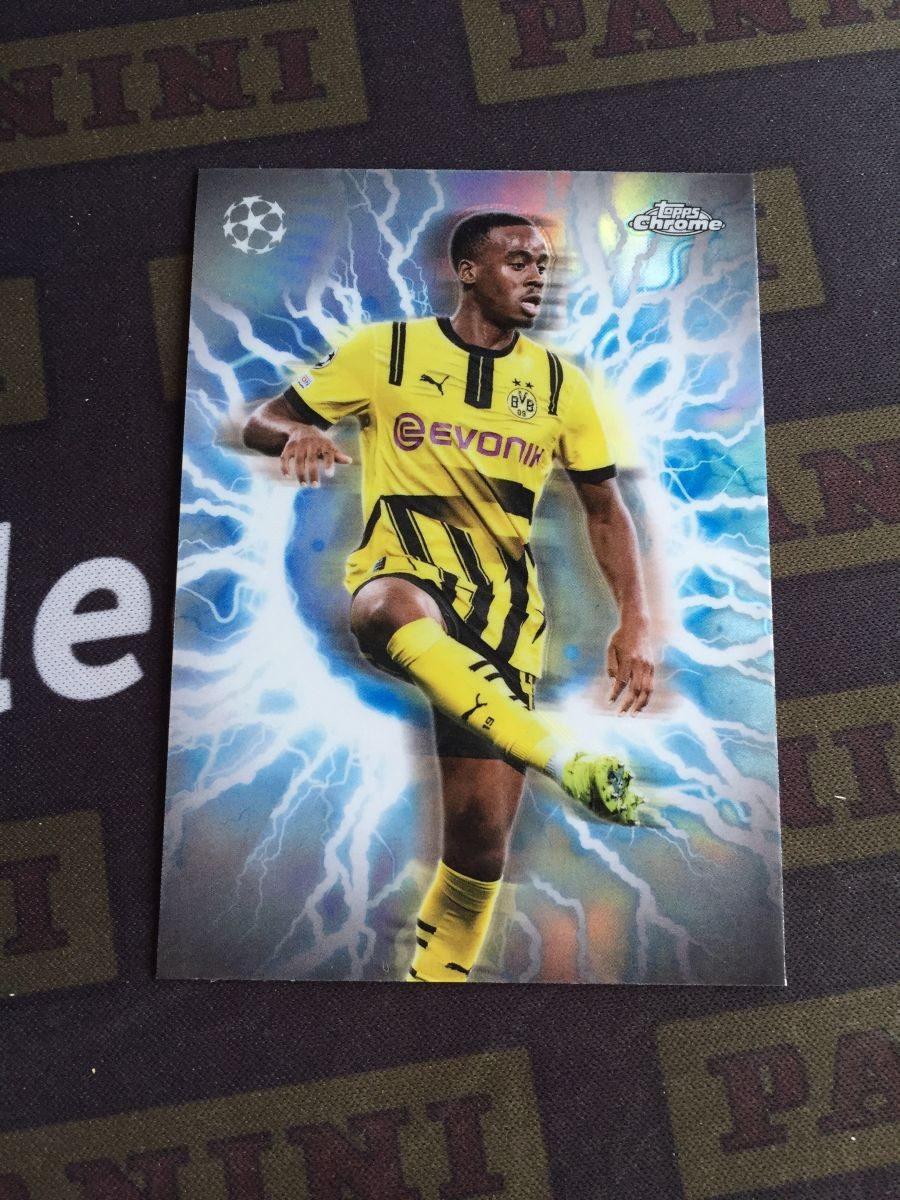 2024-25 Topps Chrome Jamie Bynoe-Gittens Circle Of Power Level 3