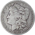 1902 Morgan Dollar VG Very Good 90% Silver $1 US Coin Collectible