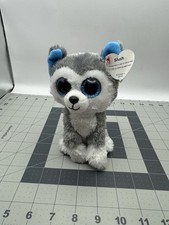 Ty Beanie Baby Slush the Huskie Dog Without Tag 6"