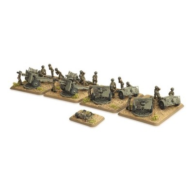 Fate of a Nation AISBX09 25pdr Artillery Battery Gaming Miniatures