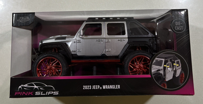 NEW 2025 Jada Pink Slips 2023 Jeep Wrangler 1:24 CHASE | eBay
