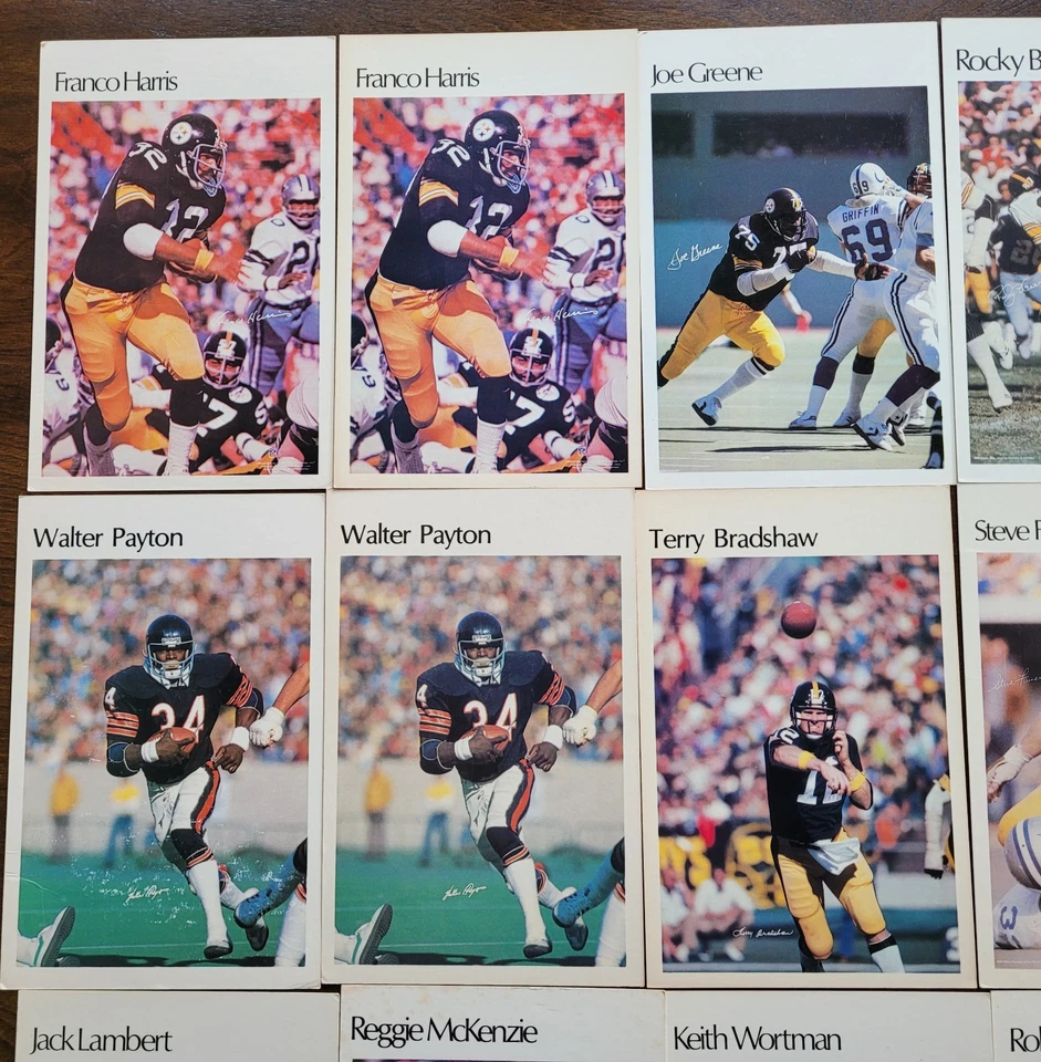 NFL Mediacom mini-póster lote (17)- 2 Walter Paytons!!! Foto 2 de 4