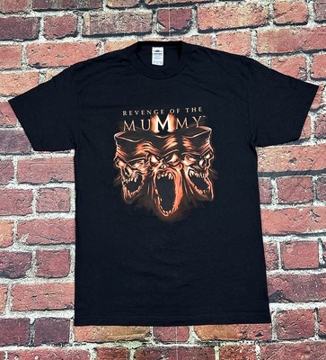 Vintage Revenge Of The Mummy Universal Studios Movie Ride Promo T Shirt Large