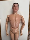 Vintage Gi joe 1964 Early Figure Nice head rosey chest very few cracks baby feet