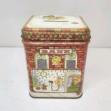 Hucha Richard Scarry Tin 4" 1976 sello vintage