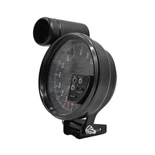5 Inch Tachometer Gauge Black 7 Colors Backlight with Shift Light Peak Sound 