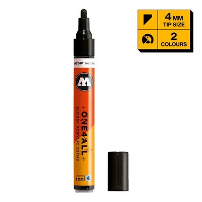Molotow One4All 227HS Gloss Refillable Acrylic Paint Markers - 4mm Tip