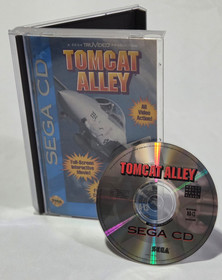 Tomcat Alley - Sega CD - CIB - GOOD CONDITION - FREE SHIPPING - TESTED & WORKING