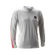 Leatt Gravity 4.0 MTB Long Sleeve Jersey Cream White Mens Ciclismo