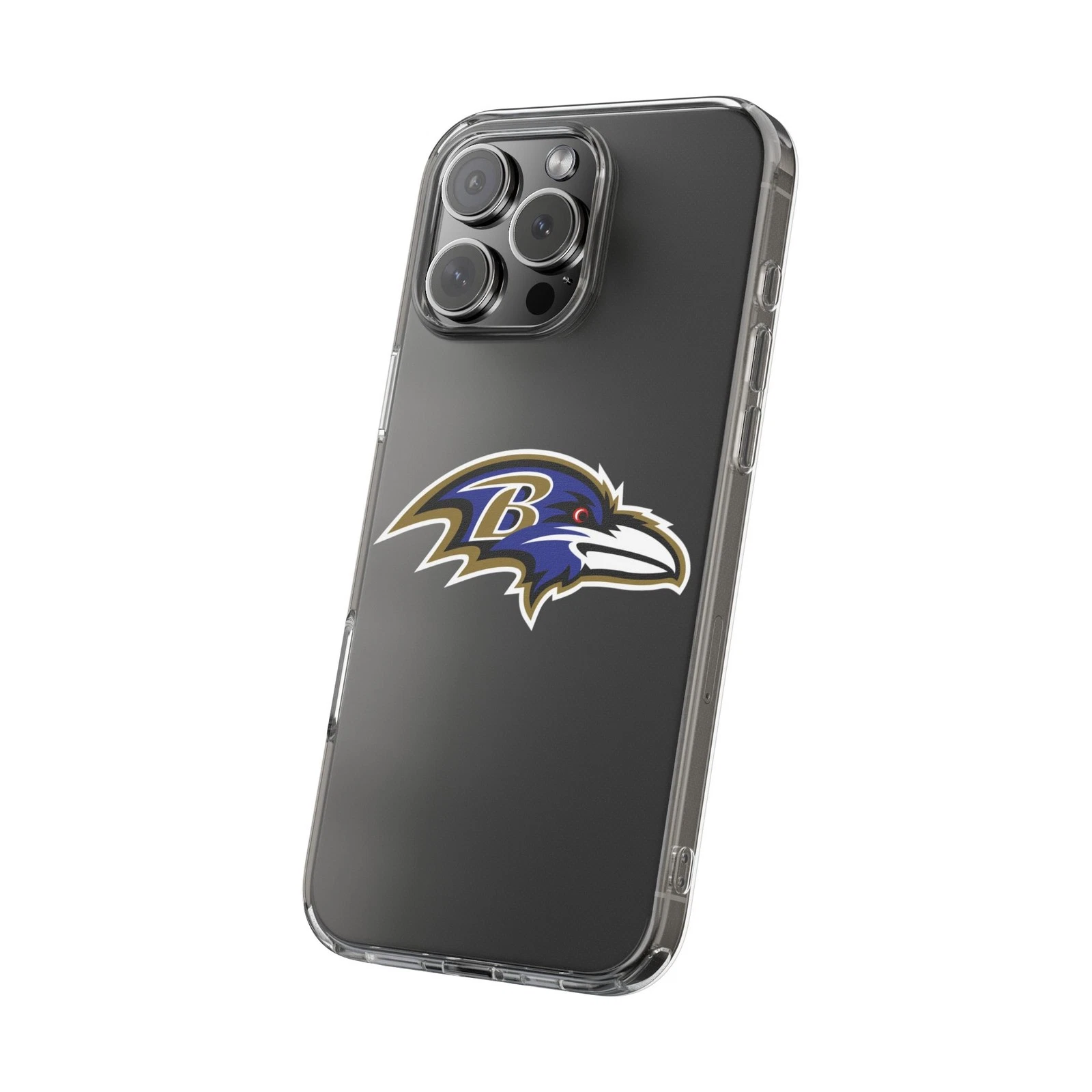 Baltimore Ravens Clear Phone Case for iPhone