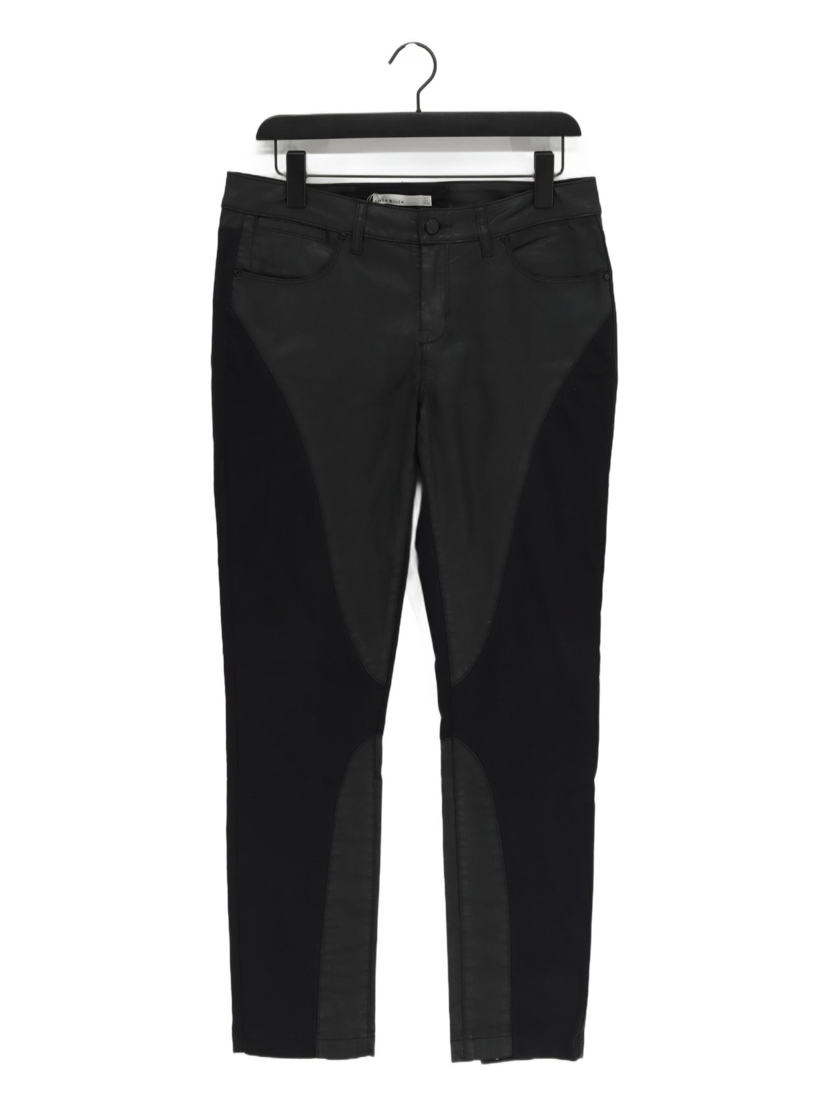 ALTRA Karen Millen Leggings Donna UK 12 Nero 100% Altro Jegging